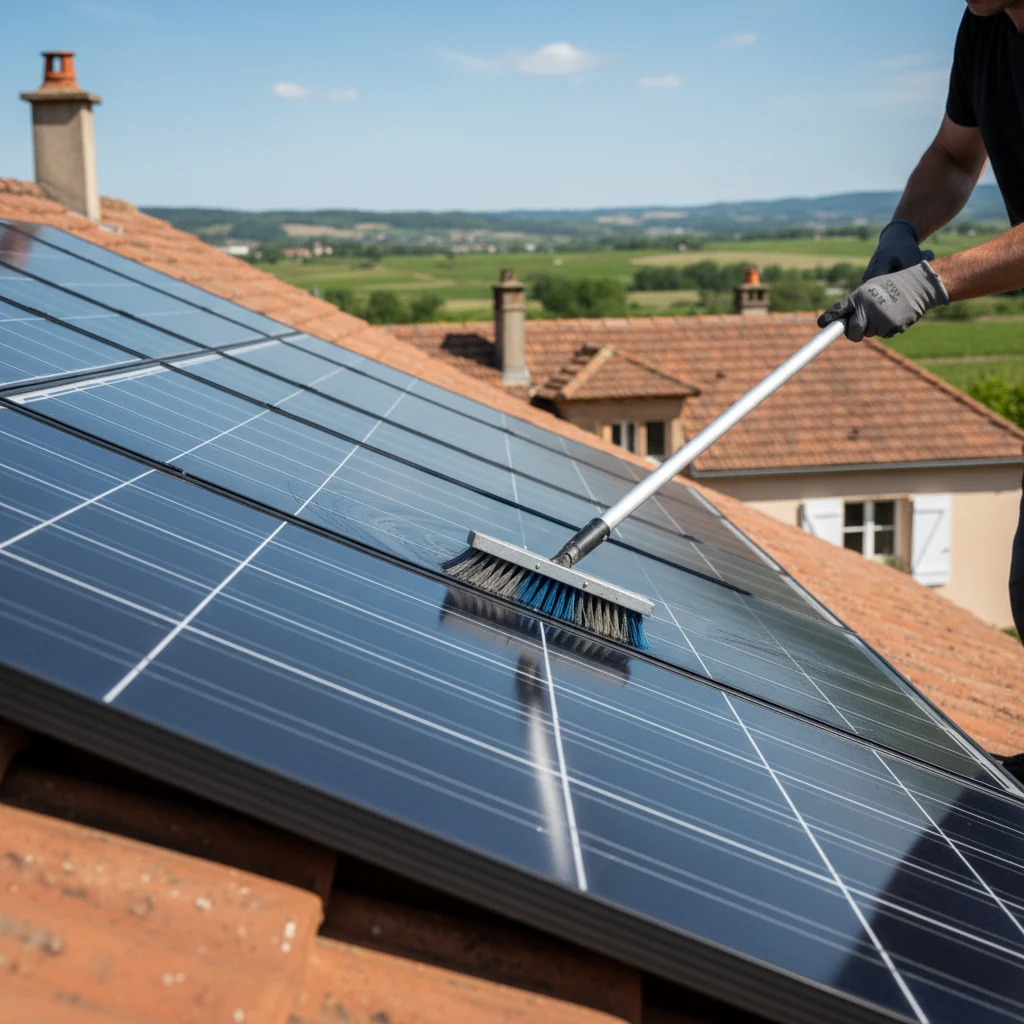 Nettoyage Panneaux Solaires Dijon — résultat professionnel